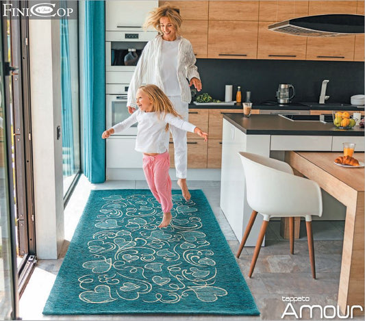 Tappeto-Passatoia Jacquard 'AMOUR' by Suardi