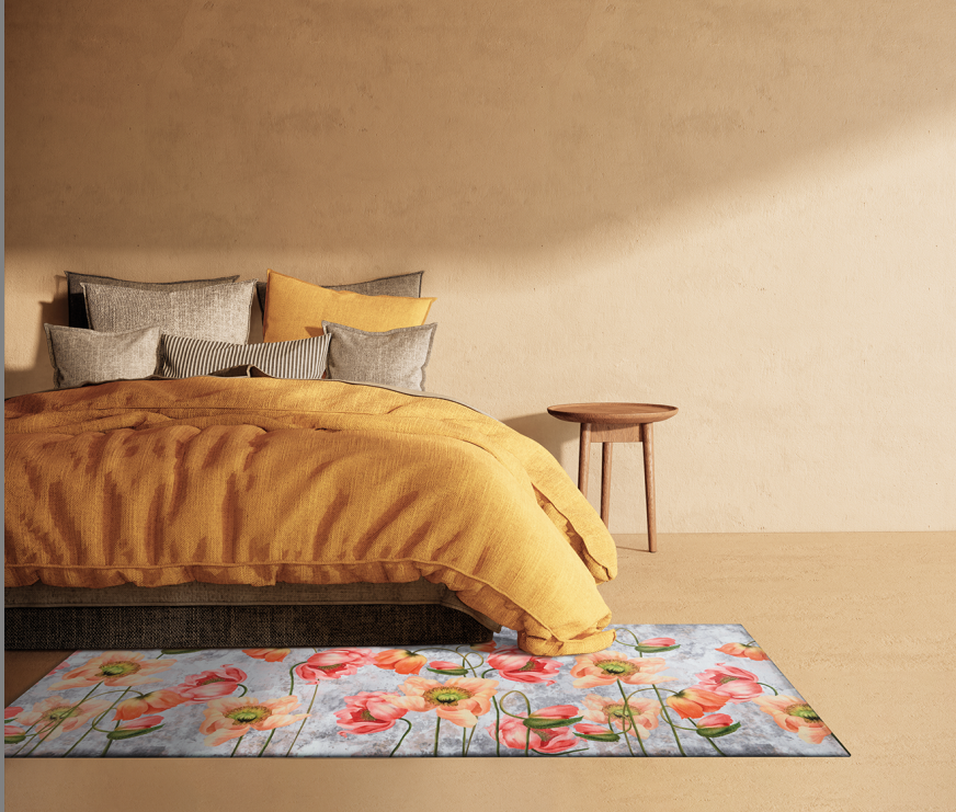 Tappeto-Passatoia 'TULIPANI' collezione Emozioni by Suardi